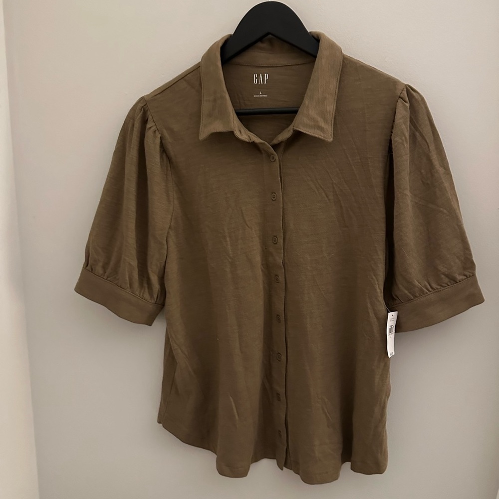Gap puff sleeved t shirt